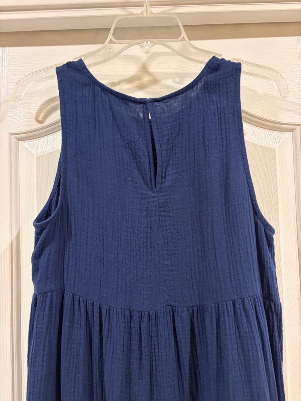 London times women’s soft Navy Sleeveless Dress size M never wore - Picture 6 of 7